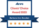 Avvo Client's Choice Award 2020