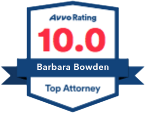 Barbara Bowden 10.0 Avvo Rating Top Attorney Award